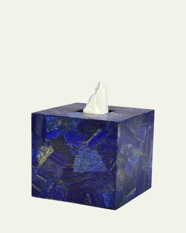 Taj Lapis Tissue Box Cover